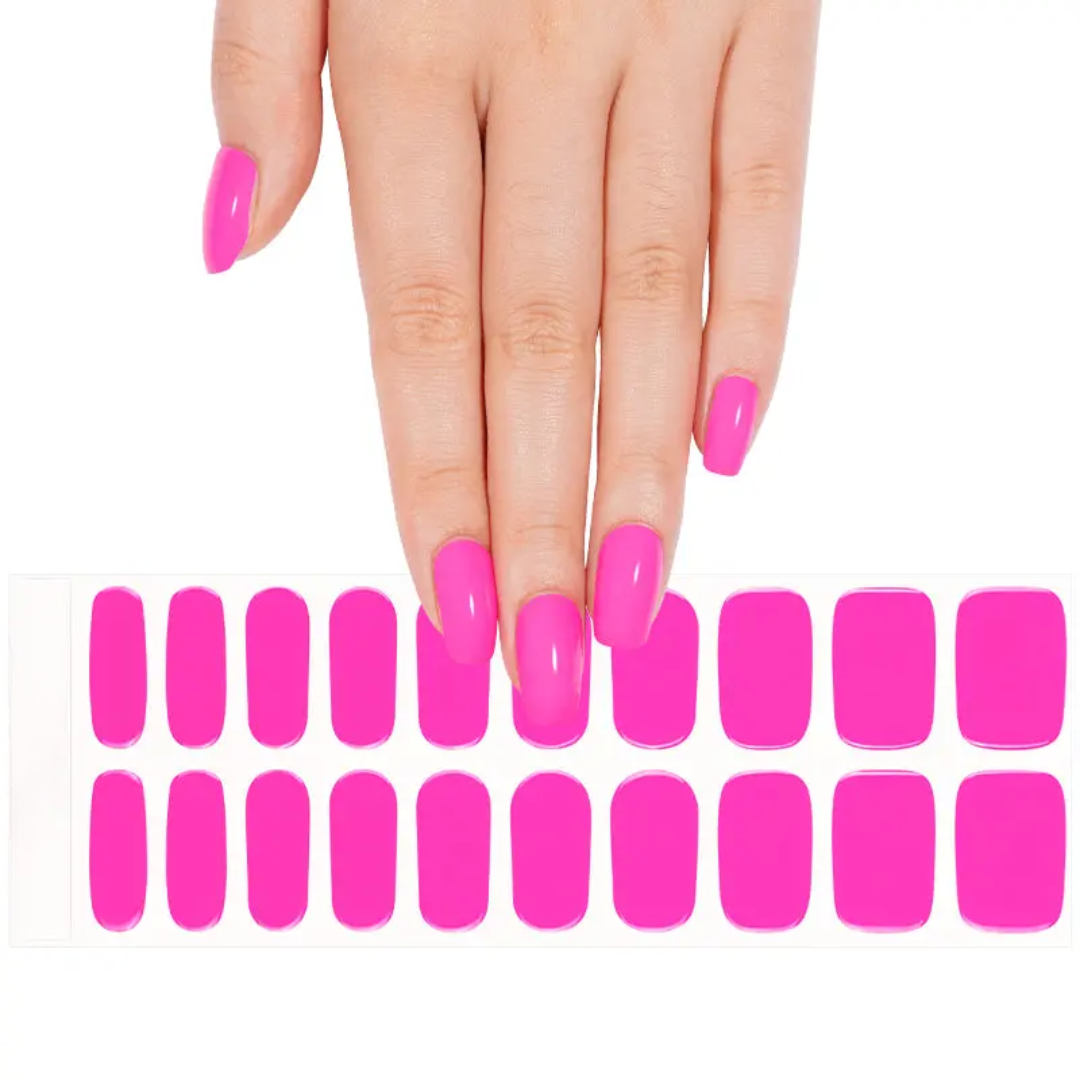 Camps Bay Cosmo Semi-cured UV Gel Fingernail wraps