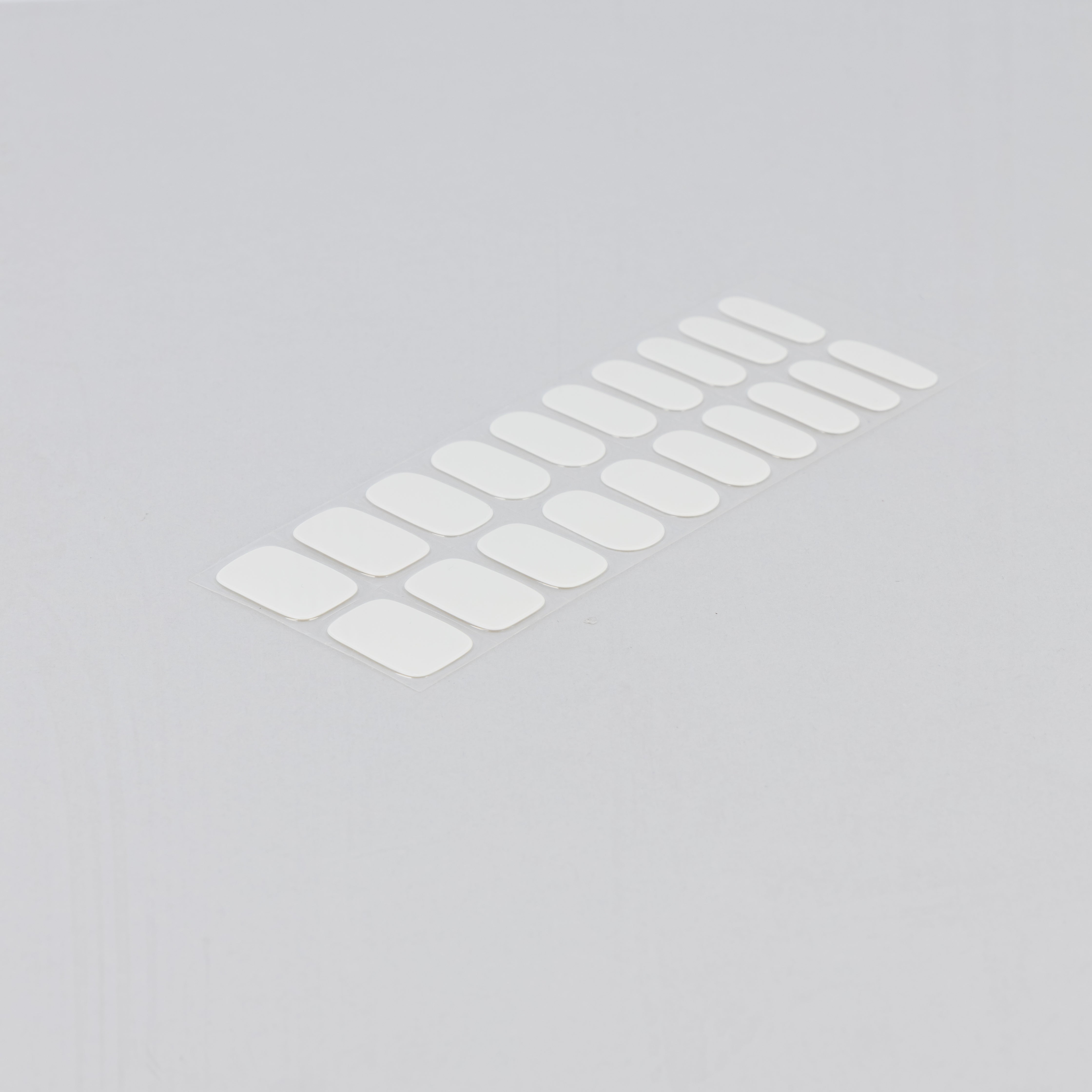 Almond Milk Semi-cured UV Gel Fingernail wraps