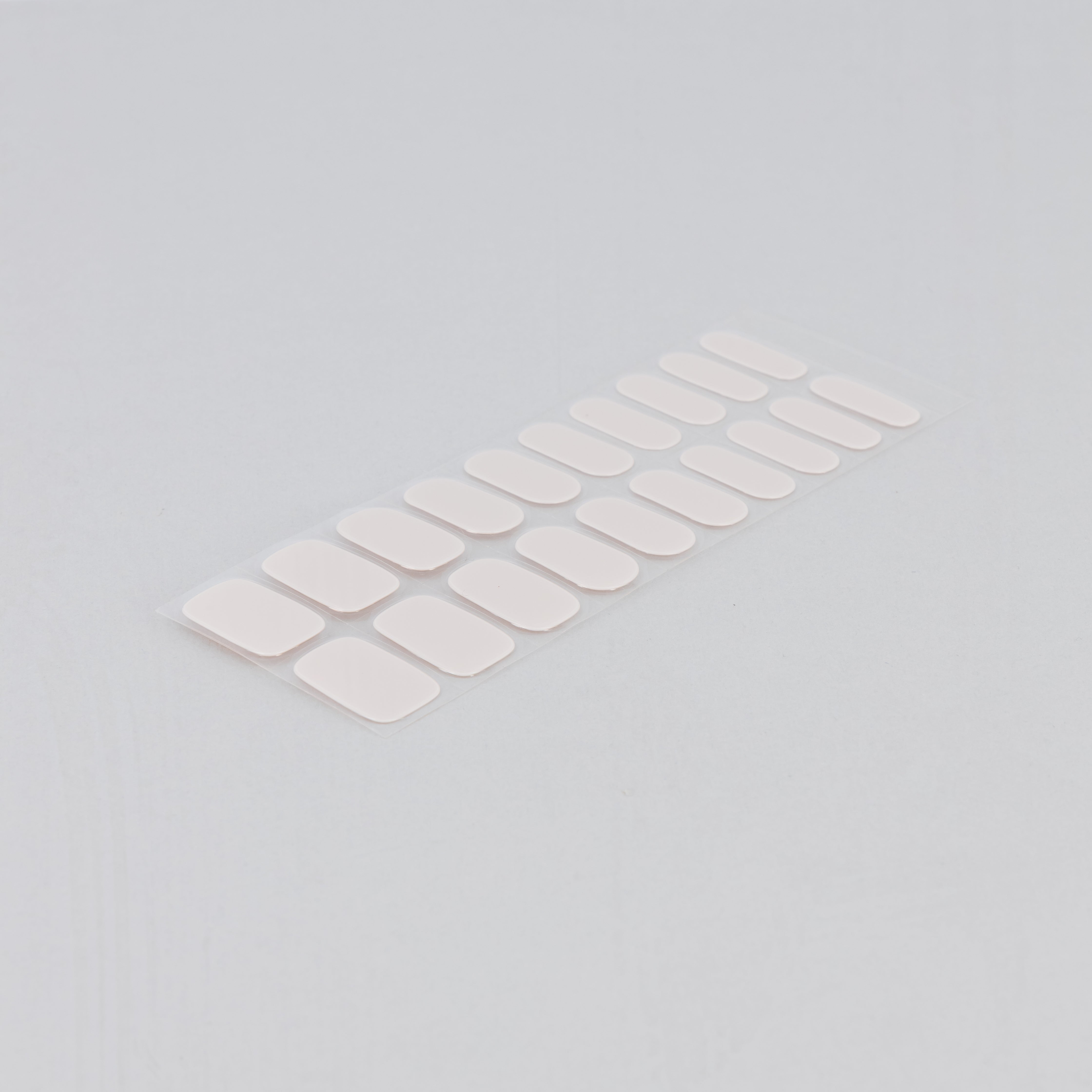 Bubblegum frosting Semi-cured UV Gel Fingernail wraps