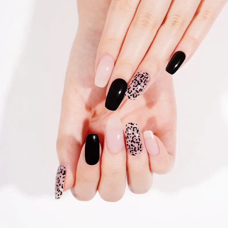 Pretty Wild Semi-cured UV Gel Fingernail wraps