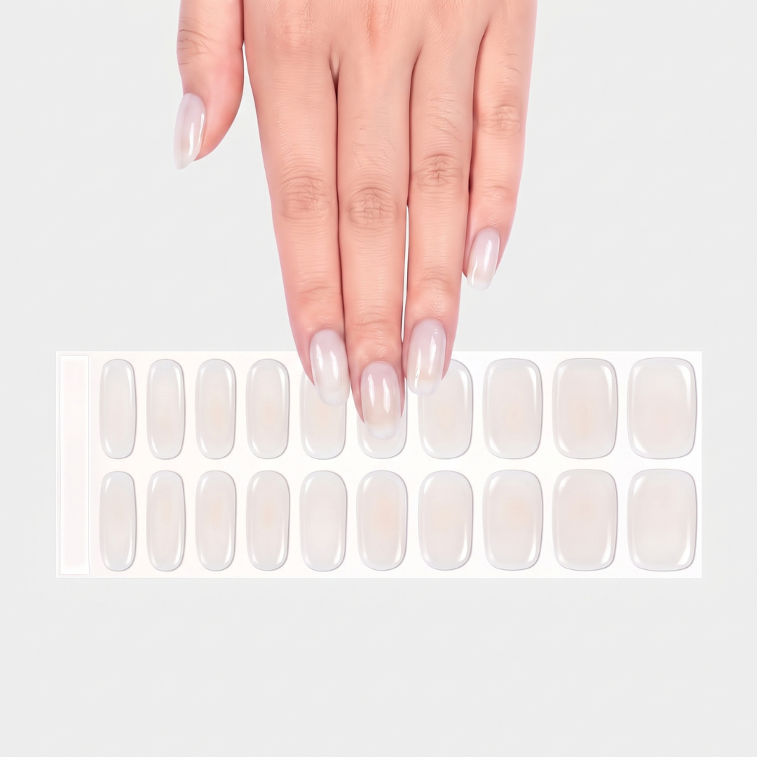 Coconut Water Semi-cured UV Gel Fingernail wraps