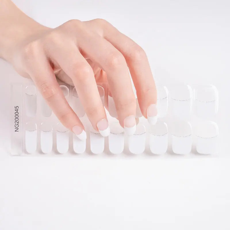 French Affair Semi-cured UV Gel Fingernail wraps