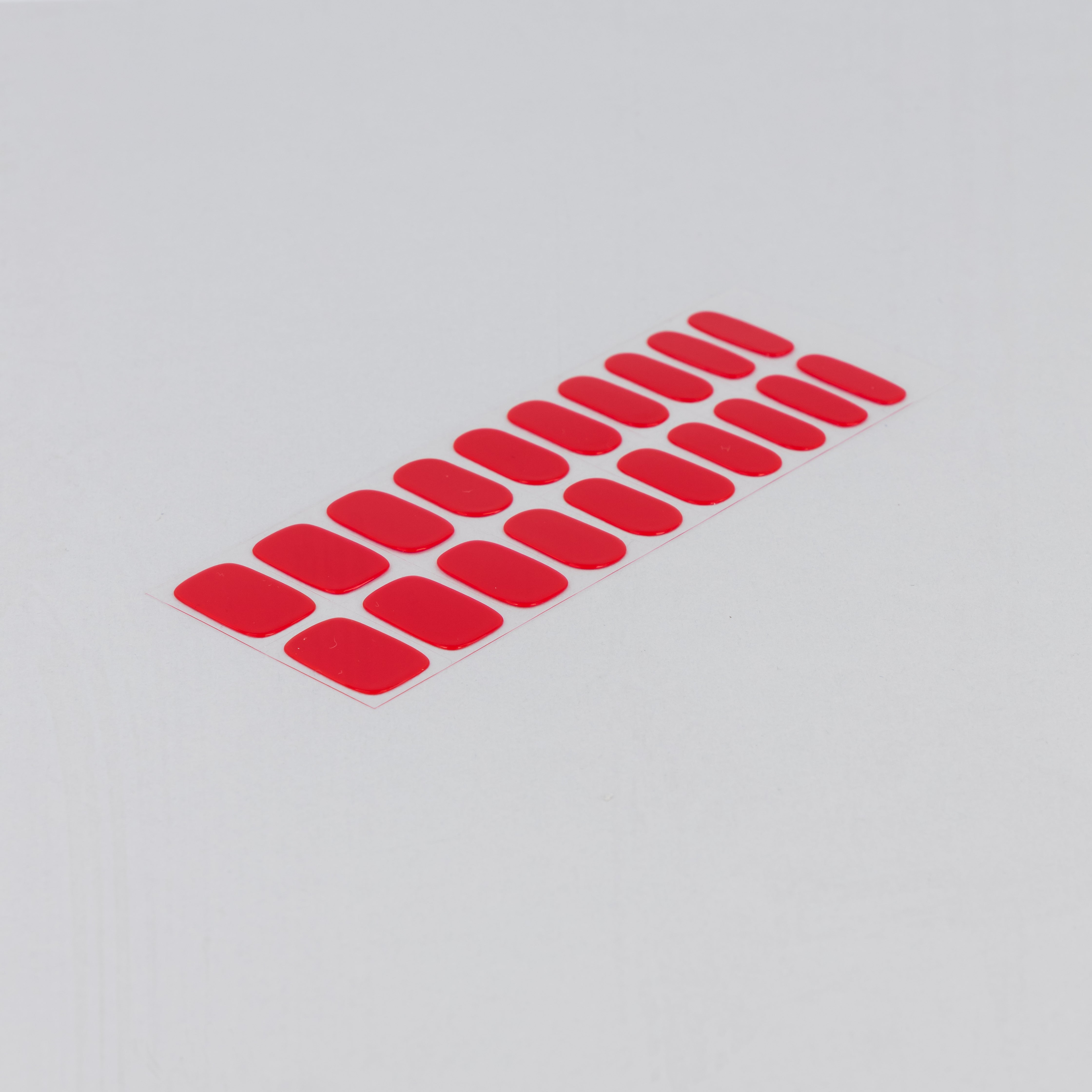 Cherry Bomb Semi-cured UV Gel Fingernail wraps