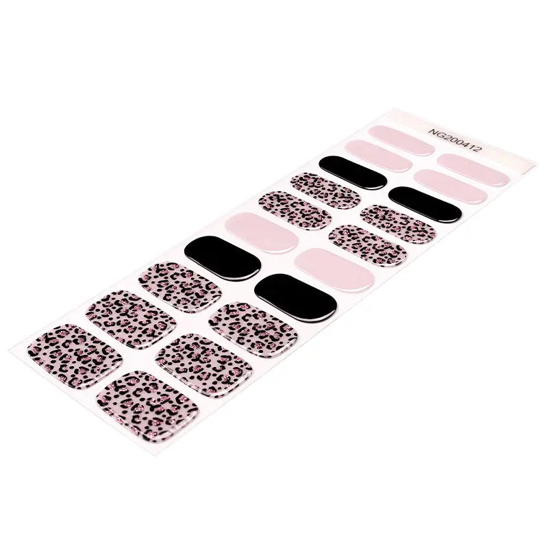 Pretty Wild Semi-cured UV Gel Fingernail wraps