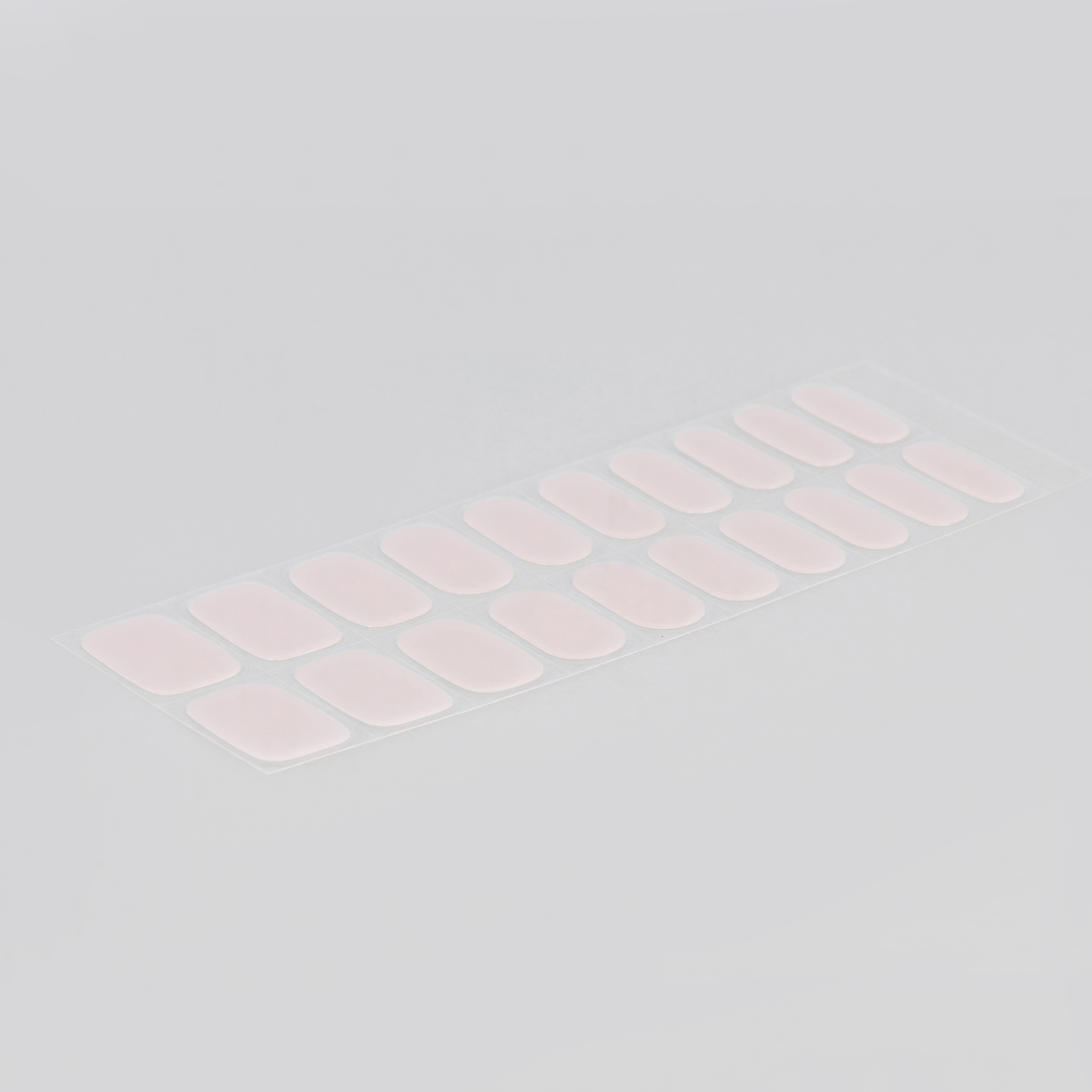 Rose Water Semi-cured UV Gel Fingernail wraps